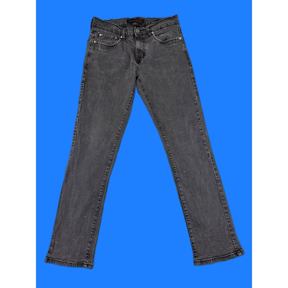 Generation Y Slim Fit Denim Jeans 30 Mens 30/30 Gray Cotton Spandex pocket